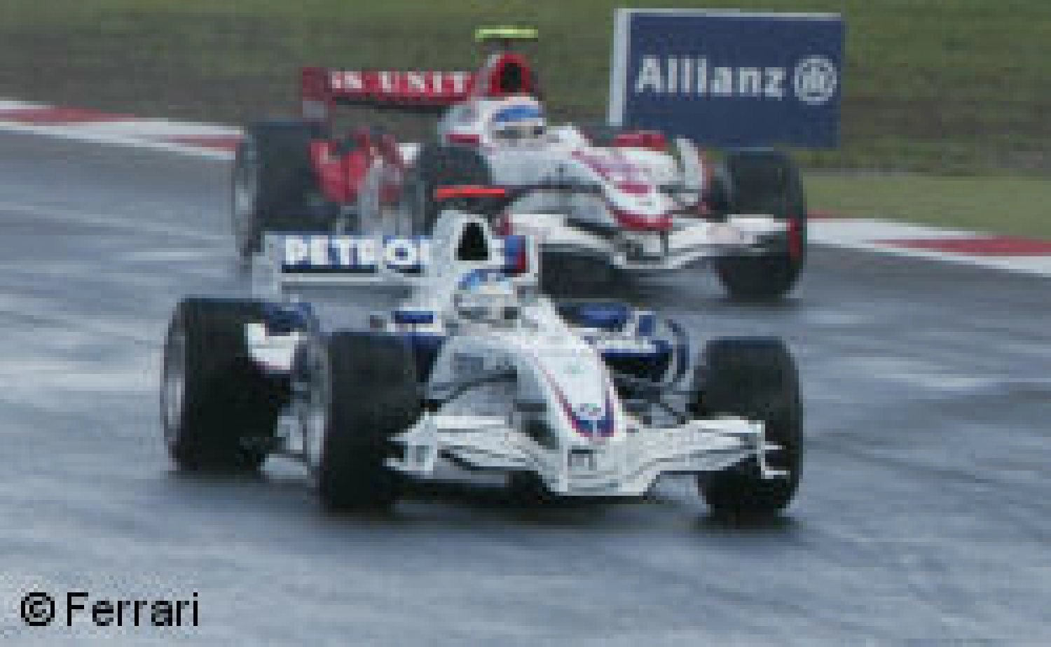 BMW-Sauber Summary – The rain disrupted the team