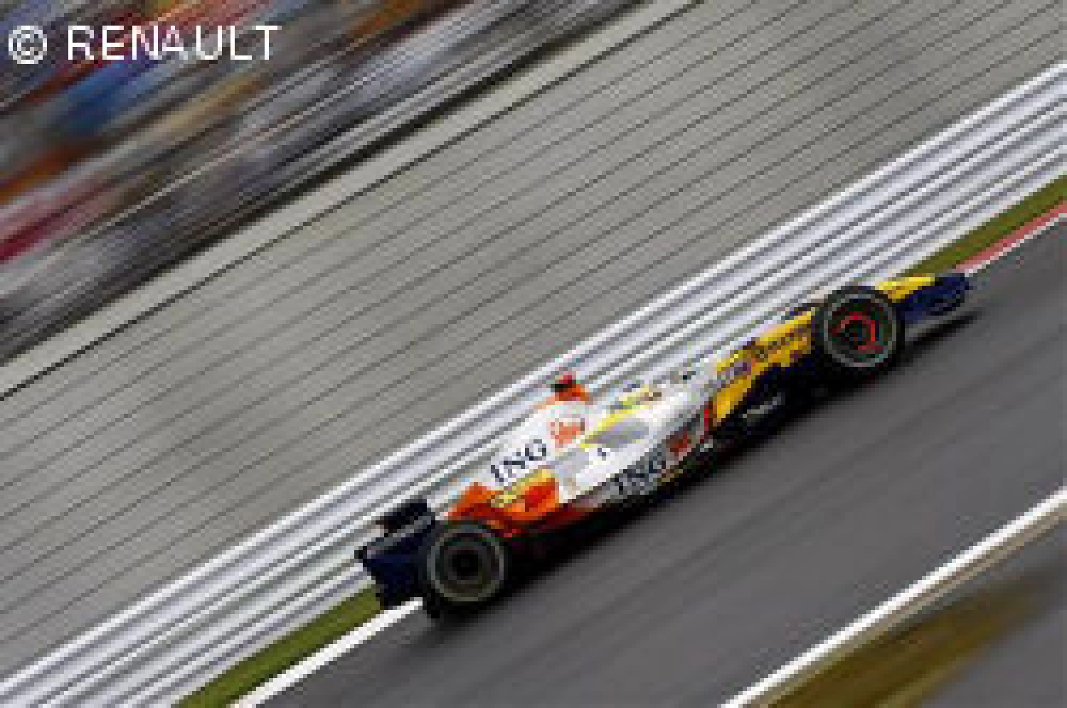 Alvaro Parente tested by Renault in Jerez