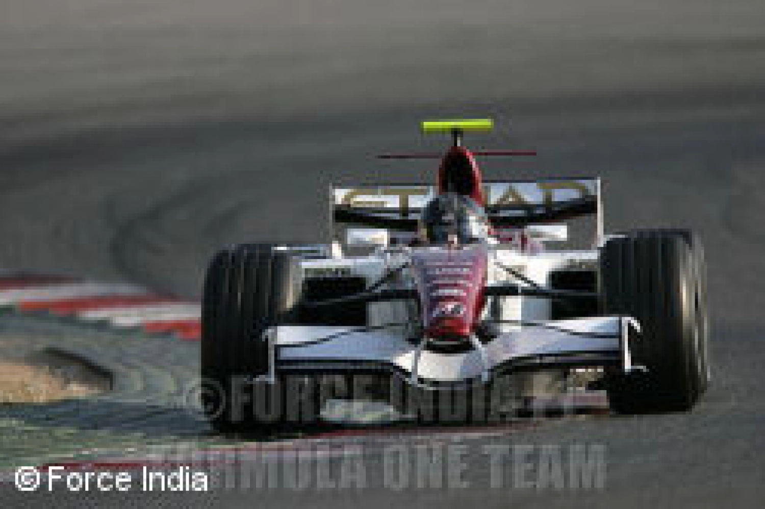 Force India unveils its VJM01 from Mumbai in India