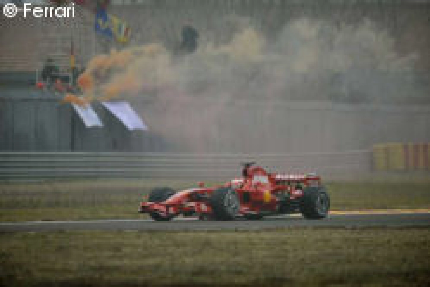 The launch of the F2009 will finally take place at Mugello