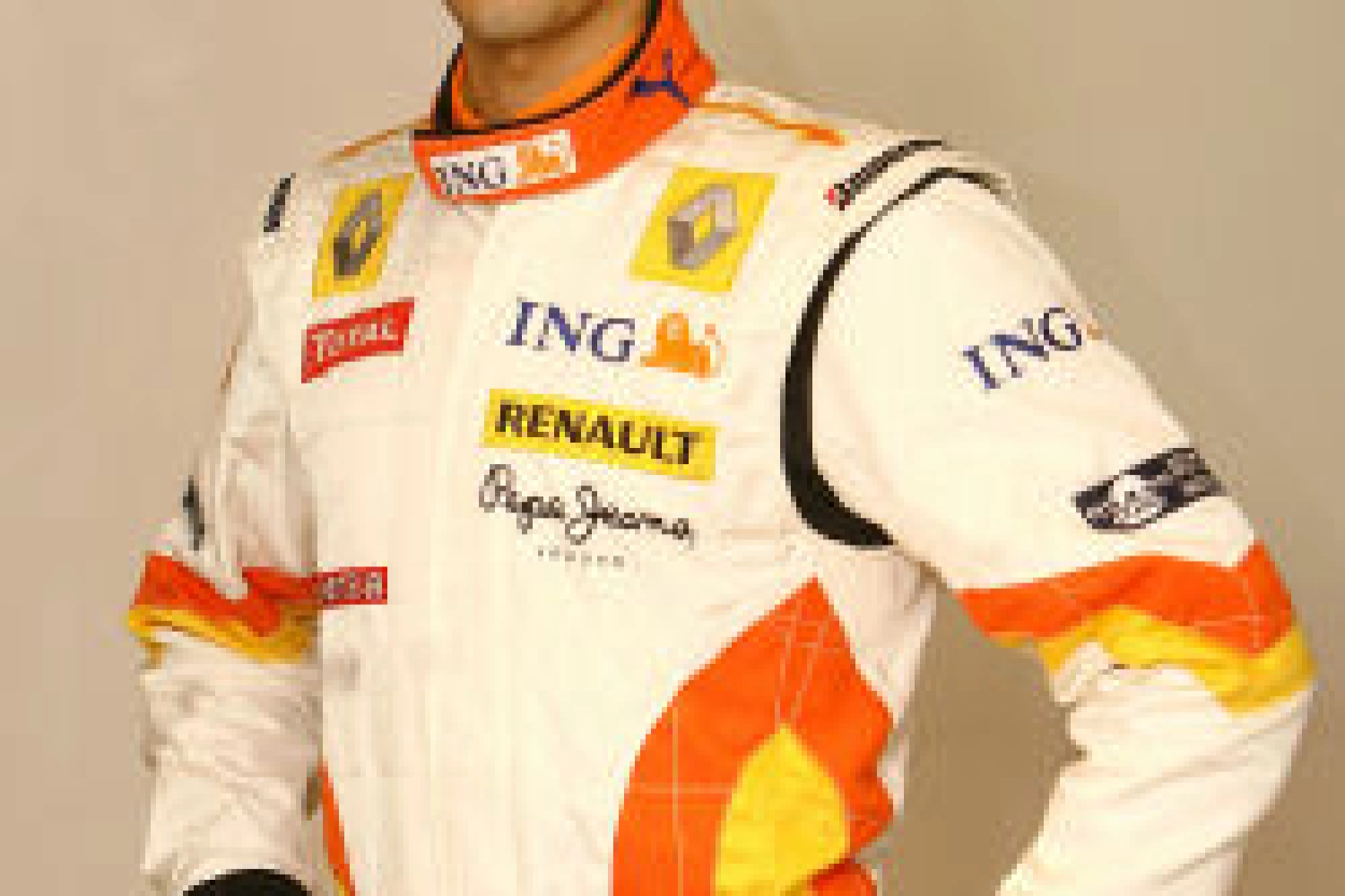 First test of Adam Kahn on Renault’s R28