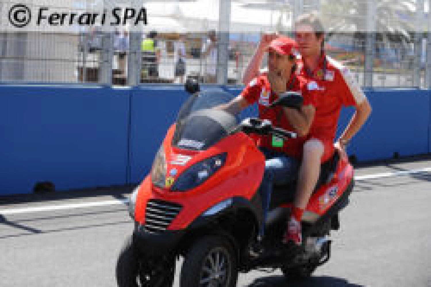 Which driver to replace Badoer at Ferrari after Spa?