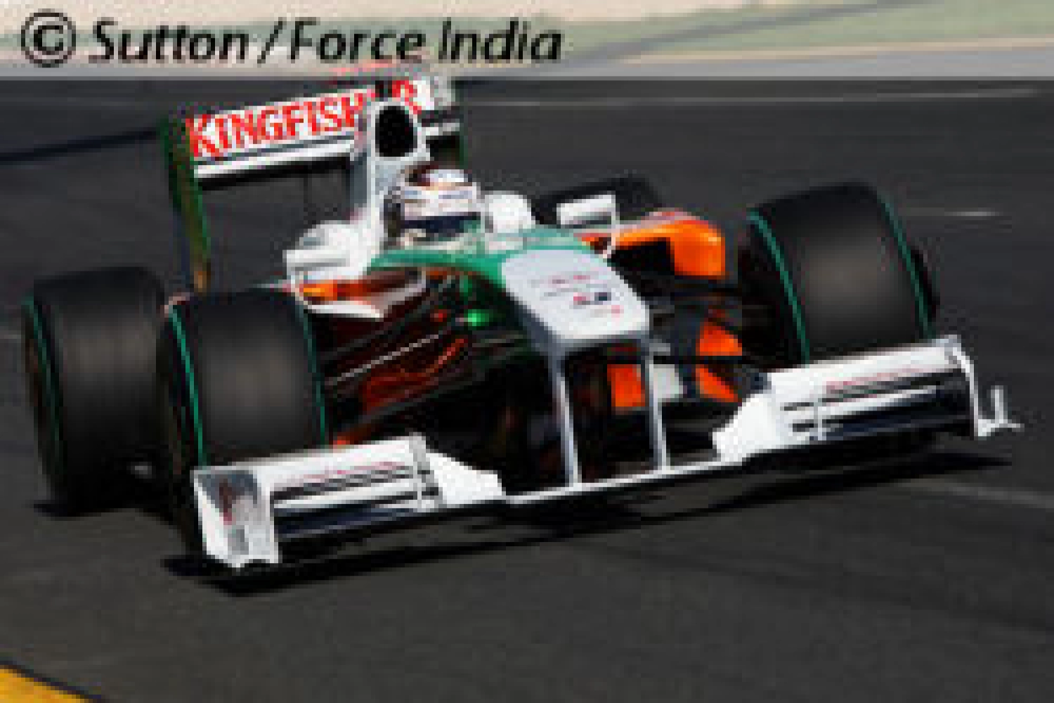 Liuzzi tests the Force India VJM02
