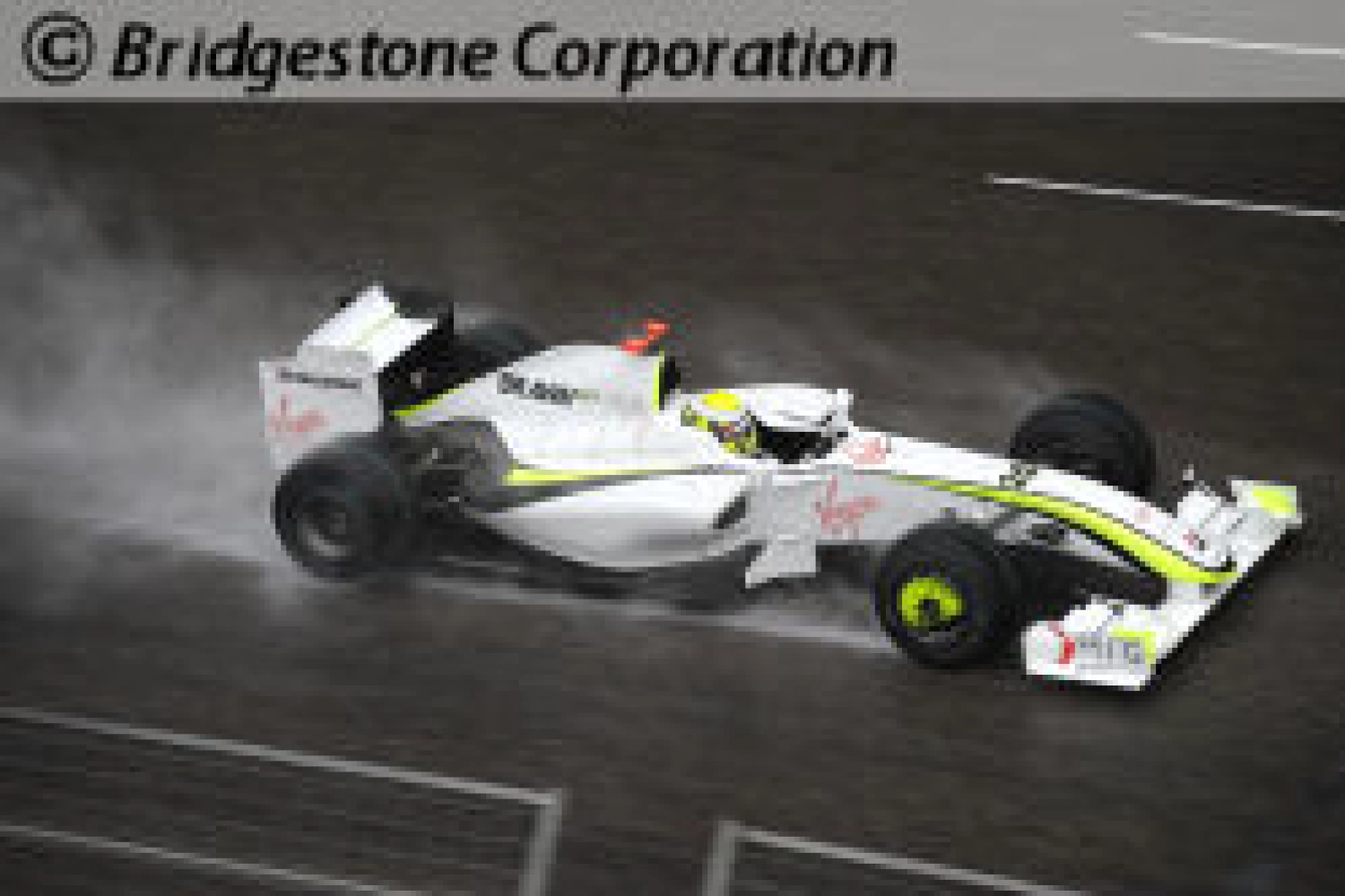 Friday: Brawn GP patiently waits for the storm to pass