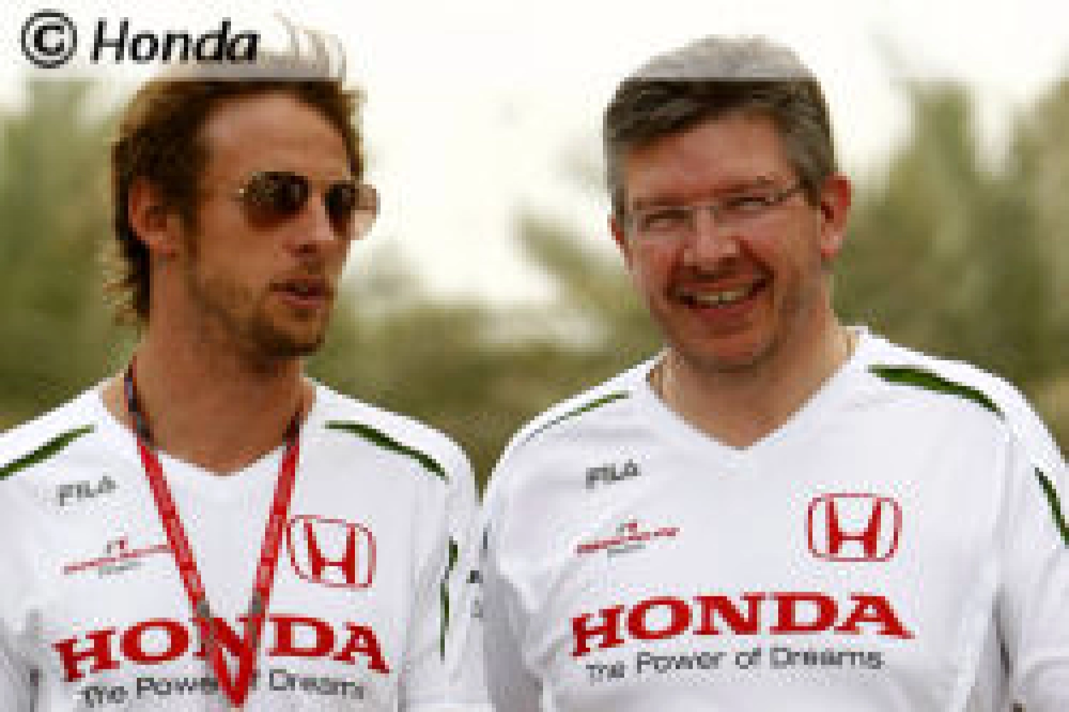 Button and Brawn are honored at the Autosport Awards