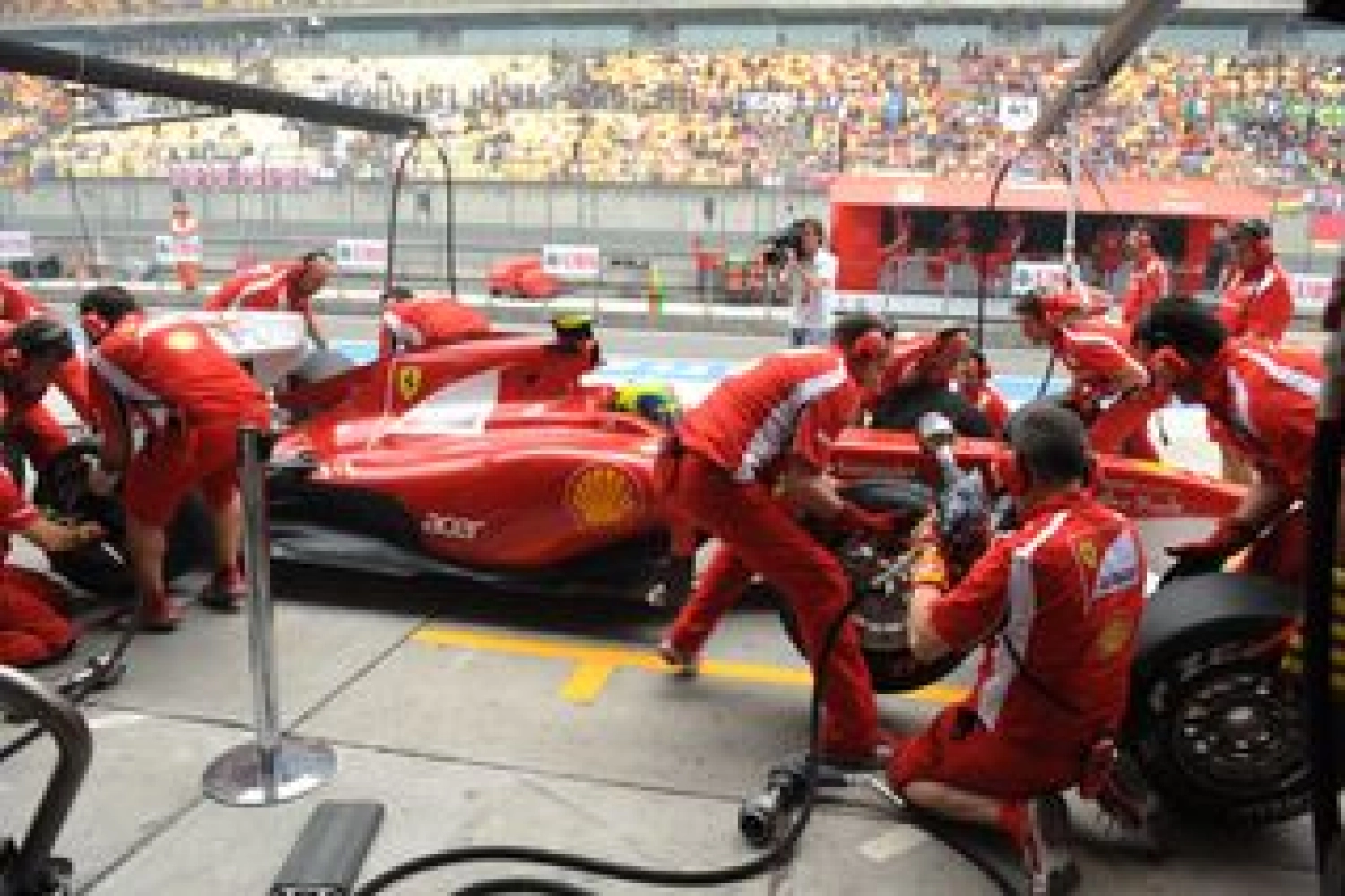 Friday: Progress at Ferrari