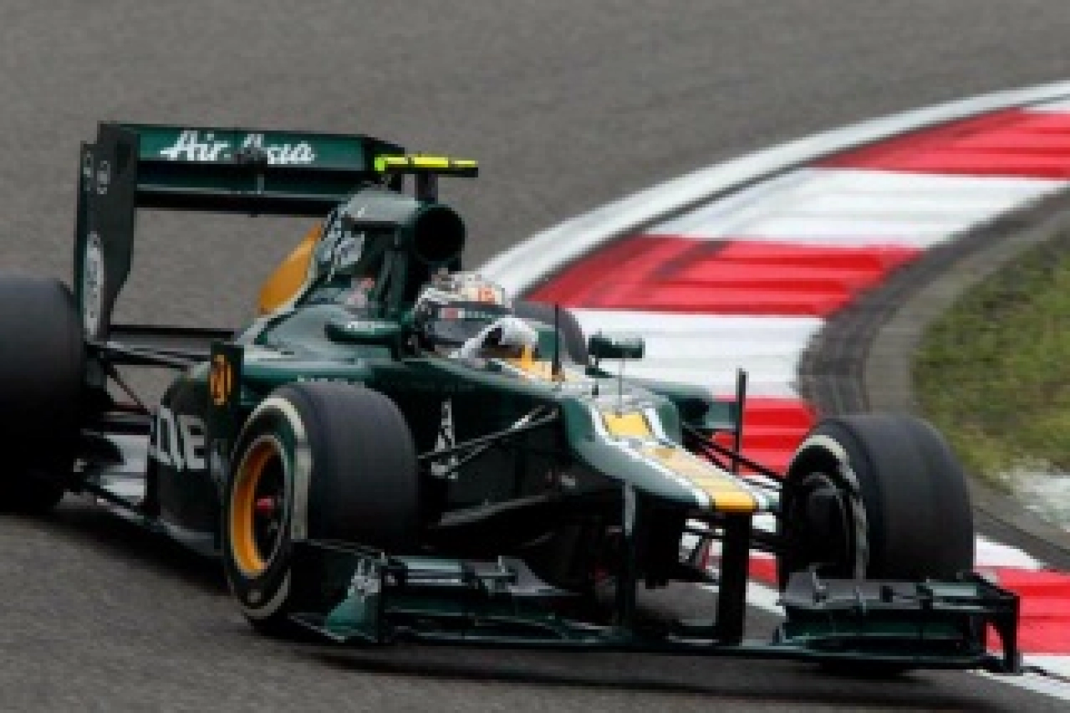 Sunday: the new features are working well at Caterham