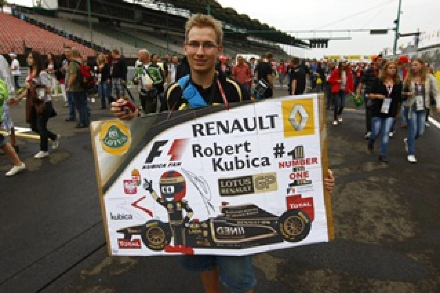 Kubica will not be at the start of the 2012 season
