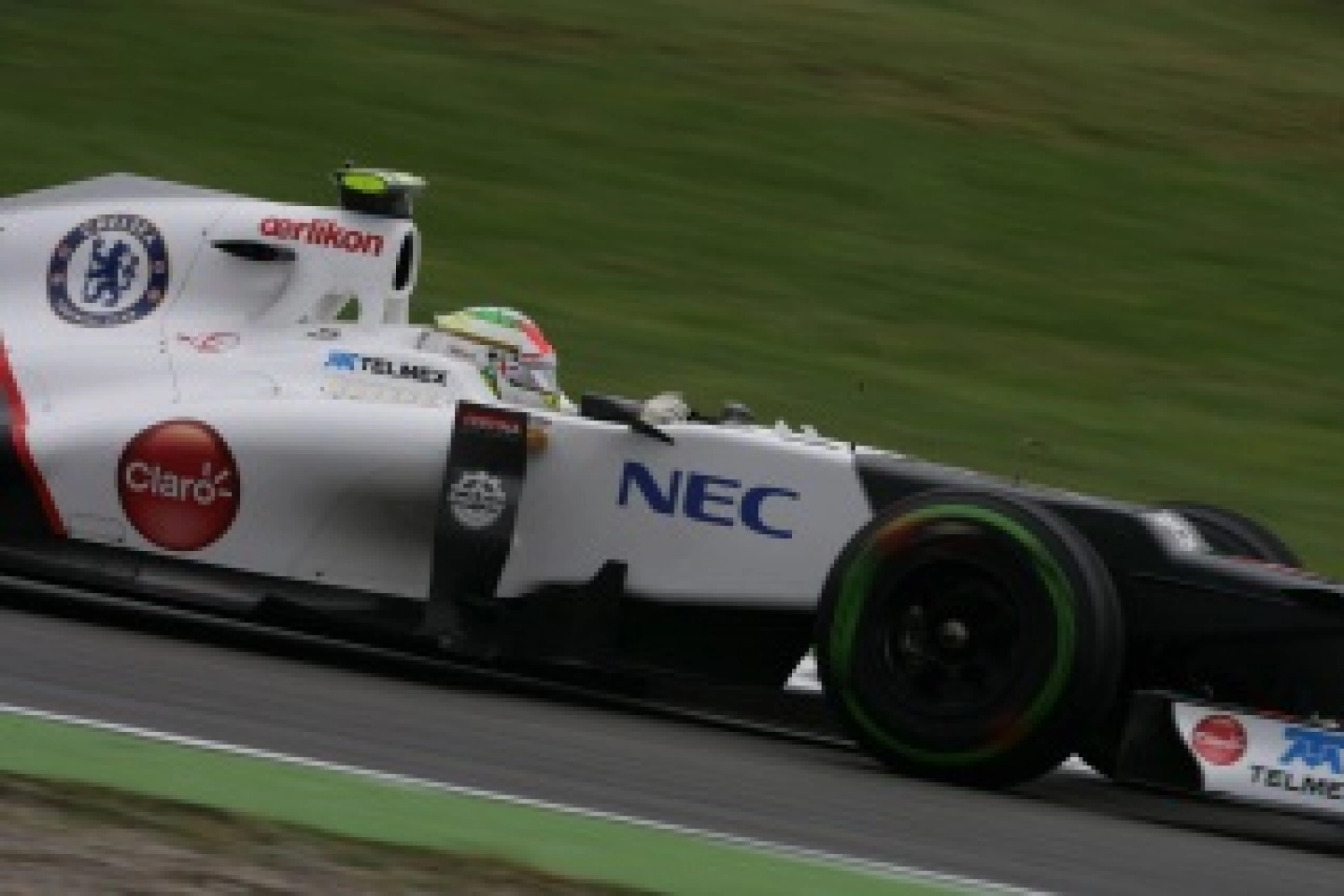 Saturday: Saubers uncomfortable in the rain