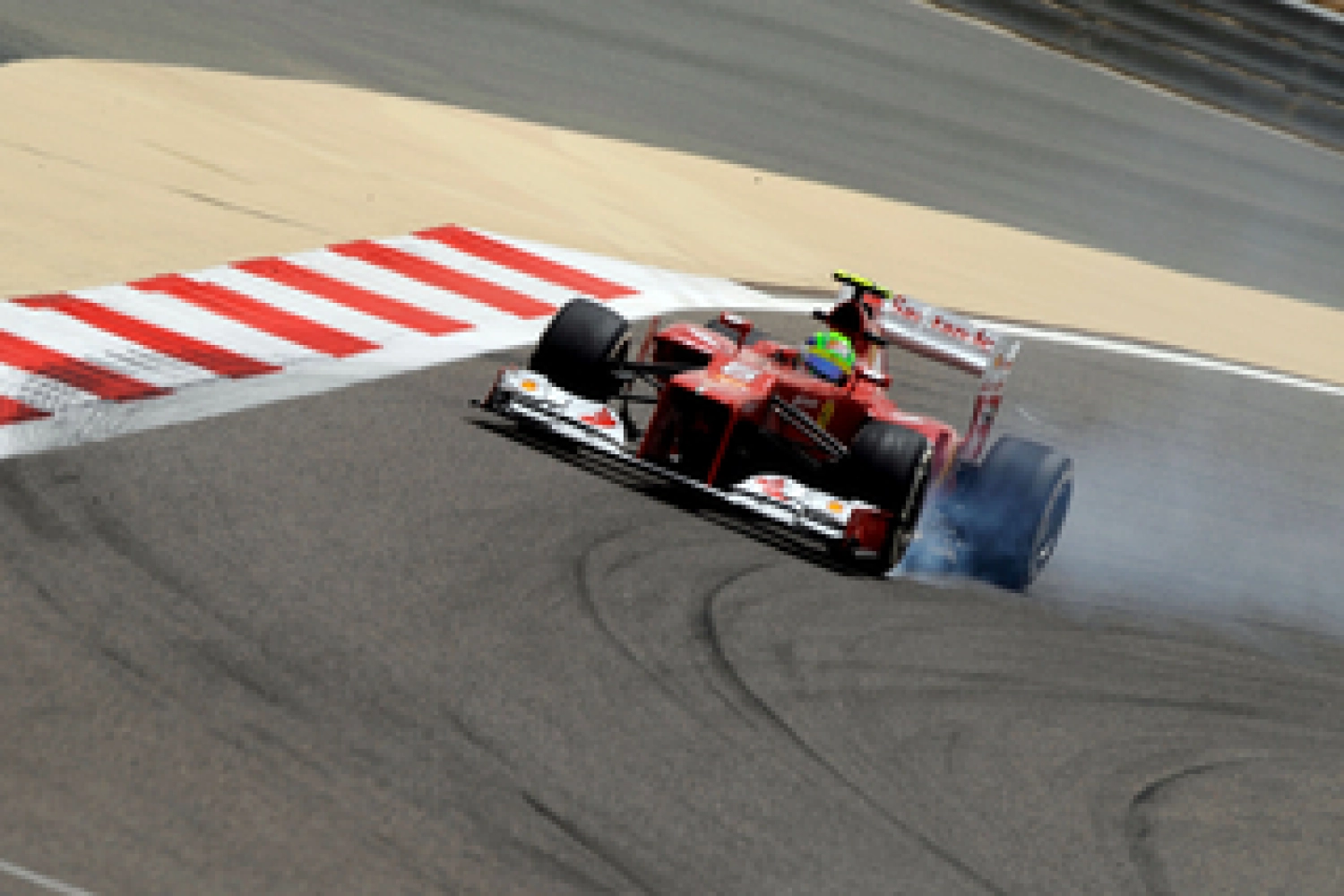 Friday: First positive impressions for Ferrari in India