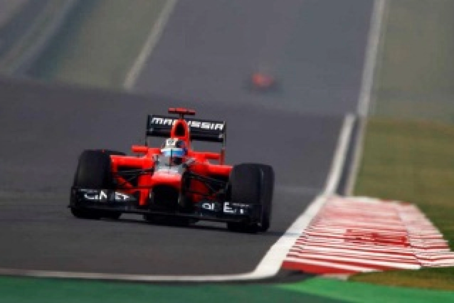 Saturday: The Marussia should be competitive in the race