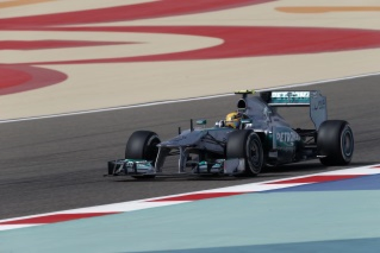 Sunday: Both Mercedes drivers in the points