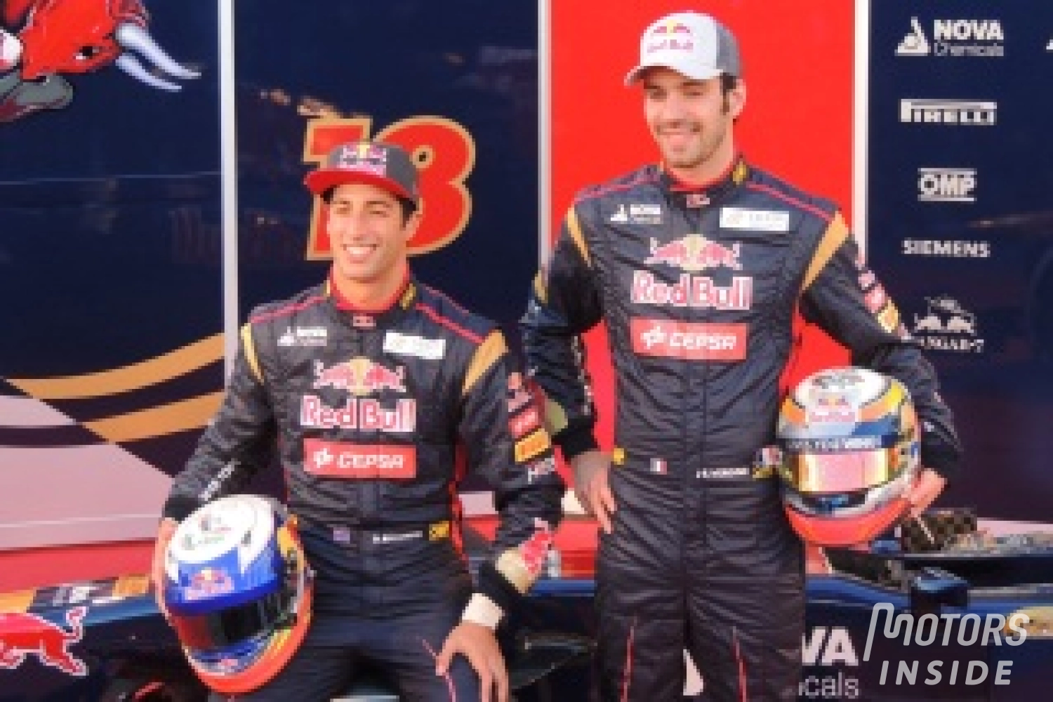 Horner believes it is too early to judge Vergne and Ricciardo