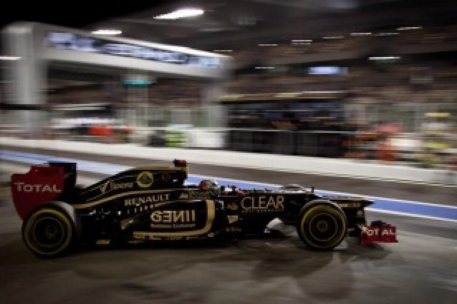 Friday: A rather good first day for Lotus