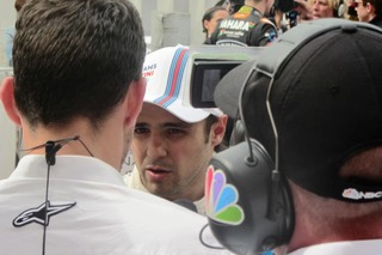 German GP: Massa blames Magnussen for first lap collision