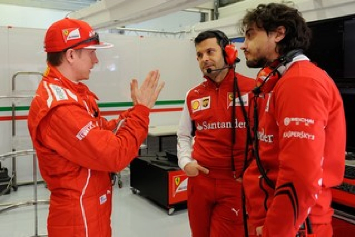 Friday: At Ferrari, Alonso studious, Räikkönen breaks down