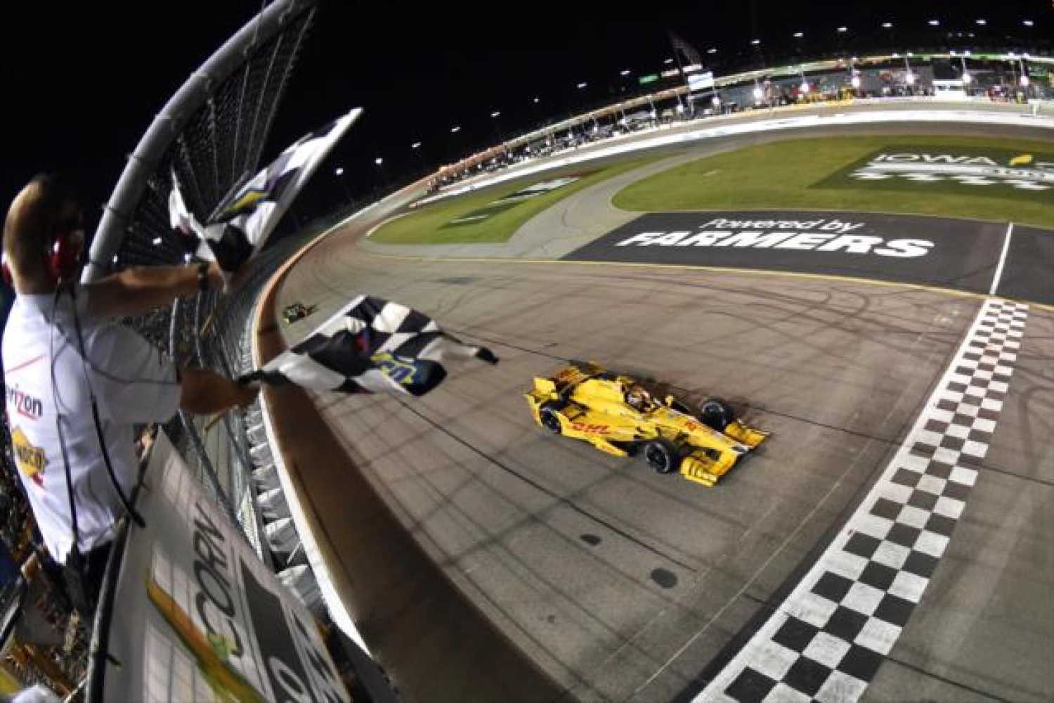 Iowa – Race: Victory for Hunter-Reay and Tribute to Bianchi
