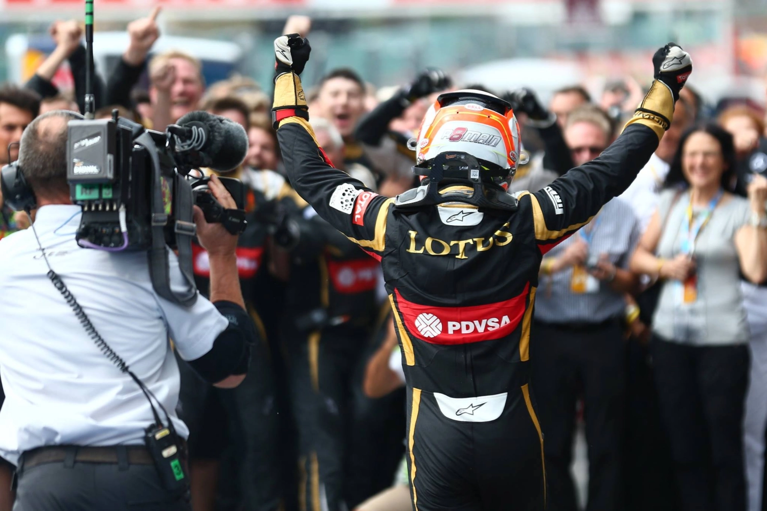 Belgian Grand Prix: Eventful Race: Hamilton in Charge, Grosjean on the Podium!