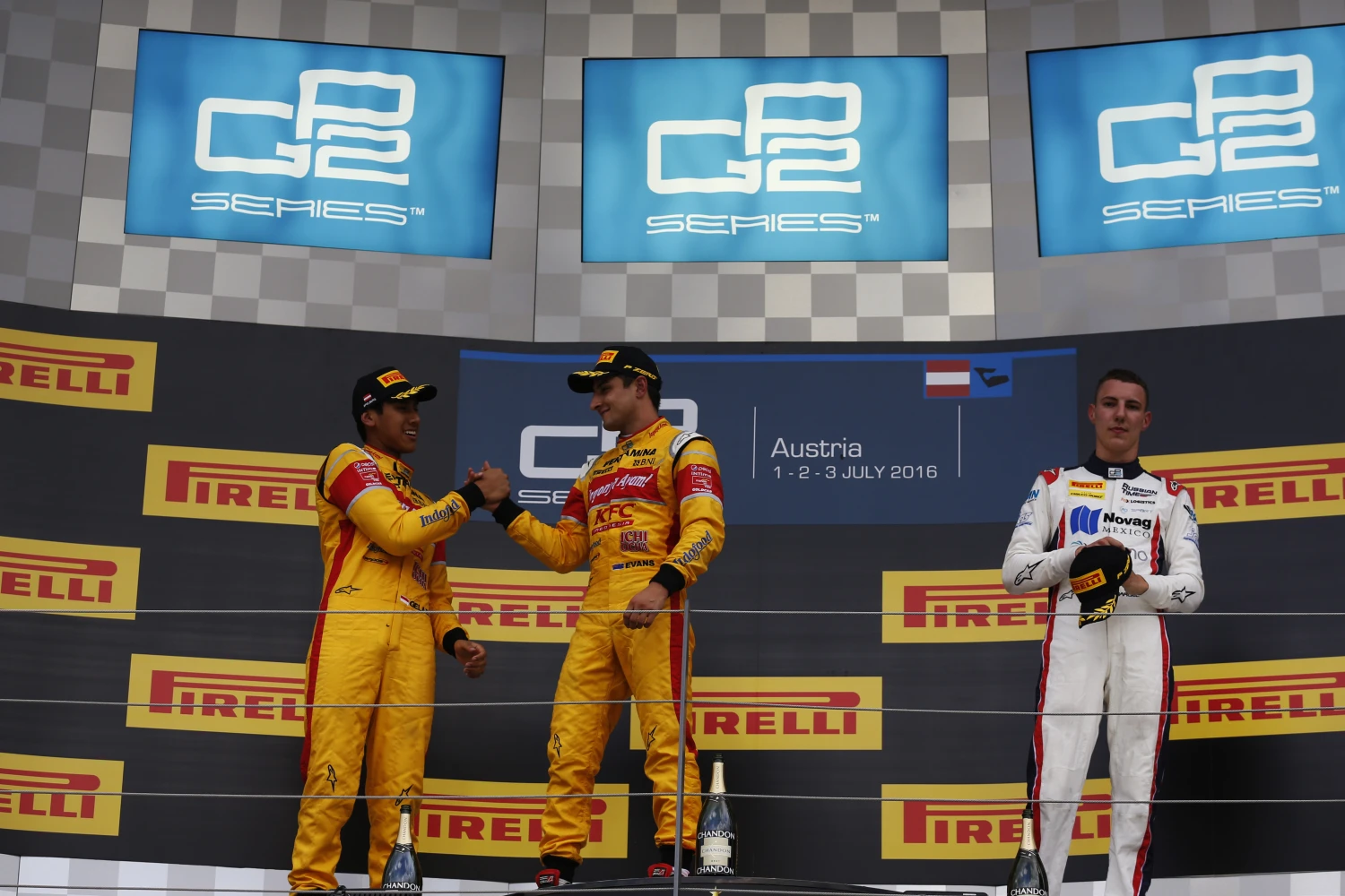 Austria – Race 1: Mitch Evans and Sean Gelael score a one-two for Campos