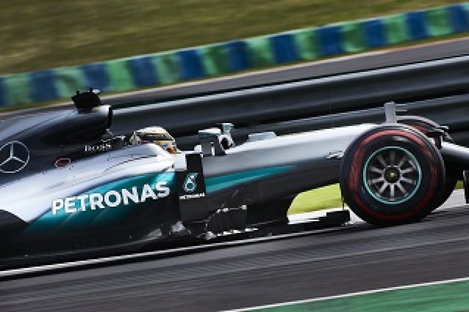 The key to victory was at the start for Lewis Hamilton