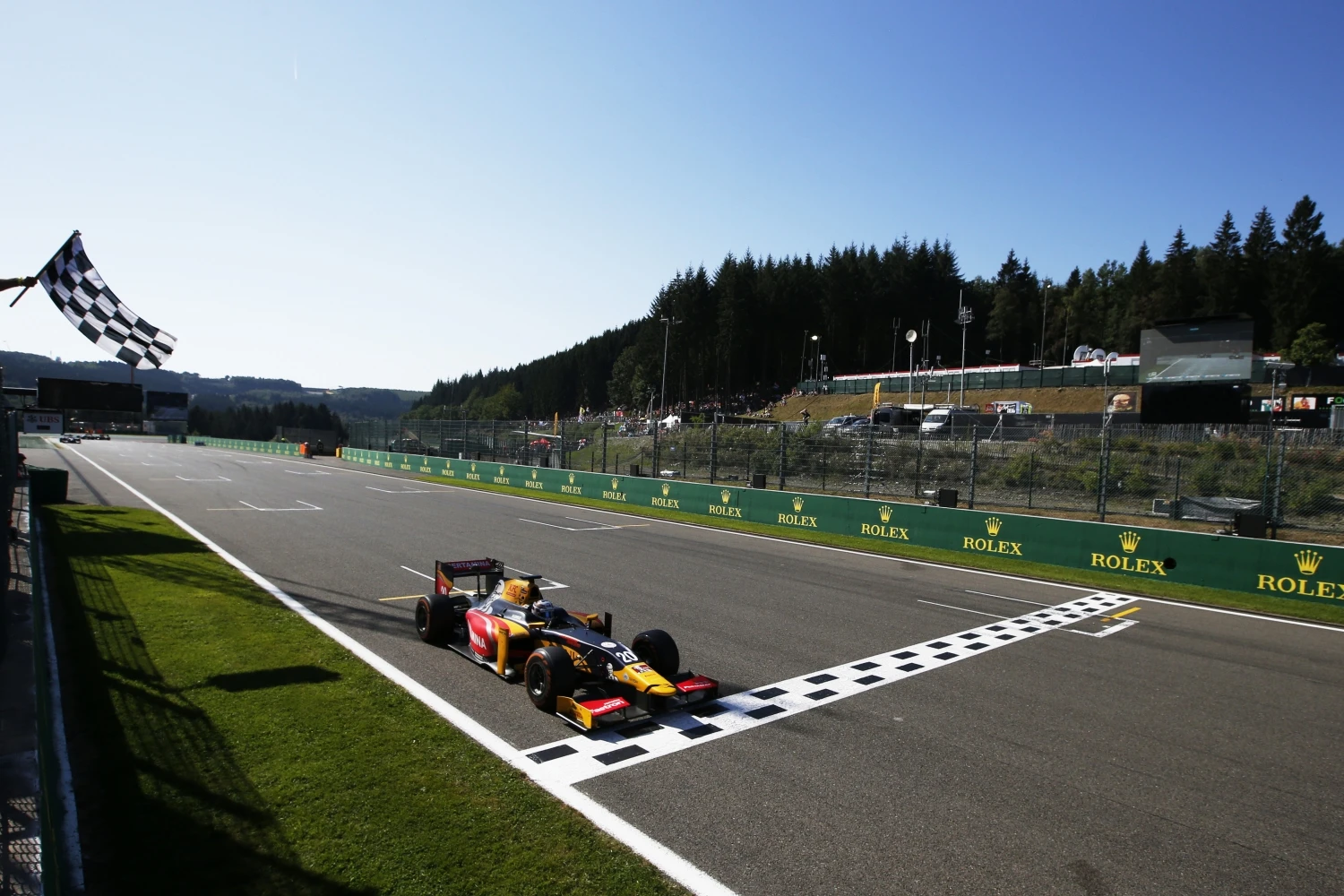 Antonio Giovinazzi wins in Belgium