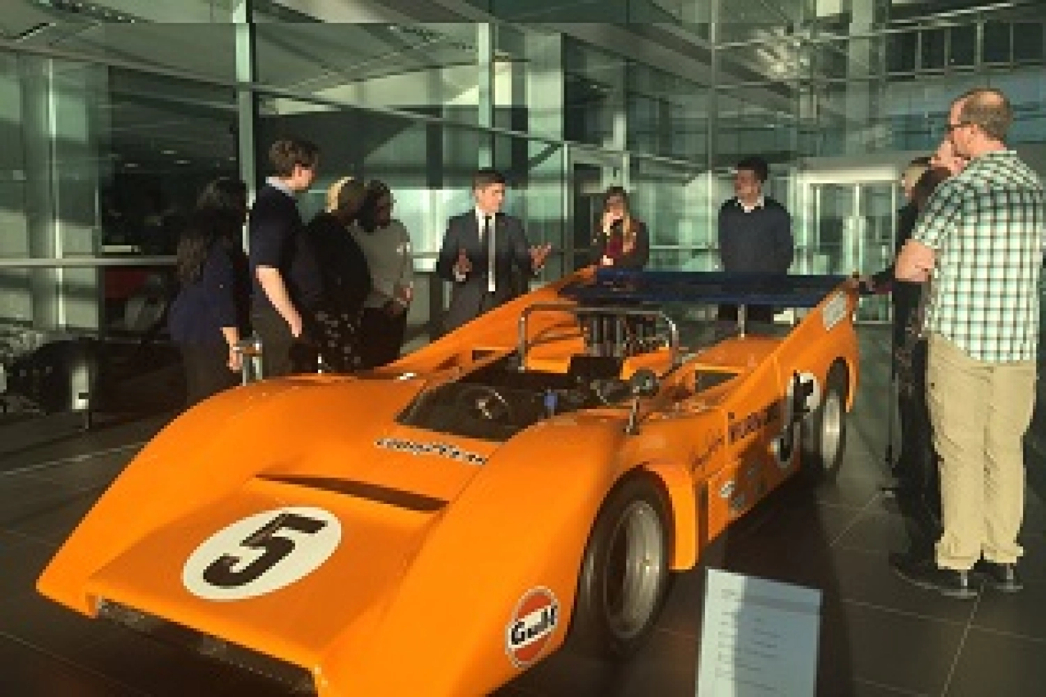 Orange on the new McLaren?