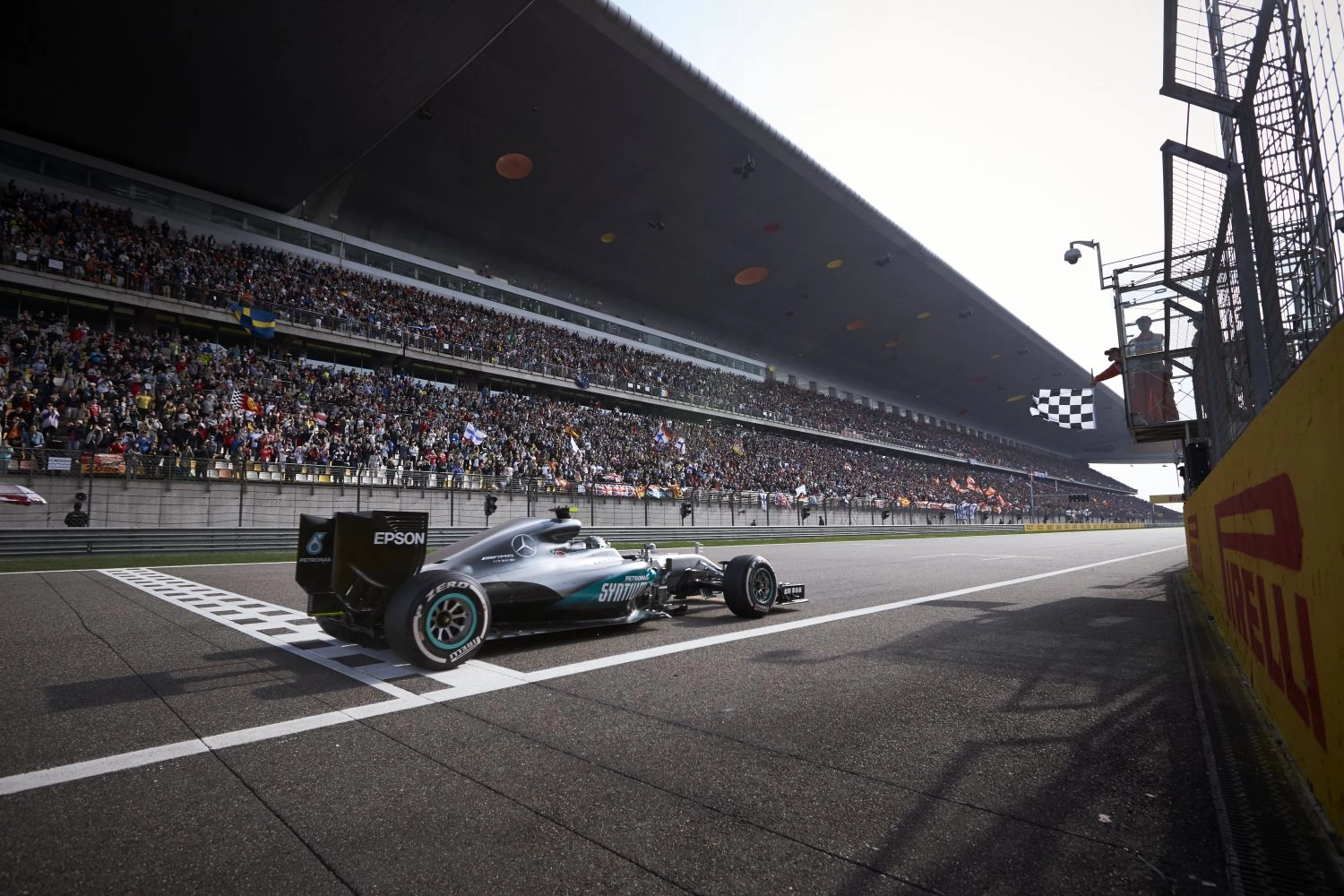 The Chinese GP will go ahead on Sunday