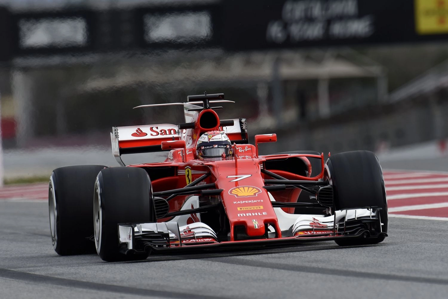 Taking turns for Ferrari drivers