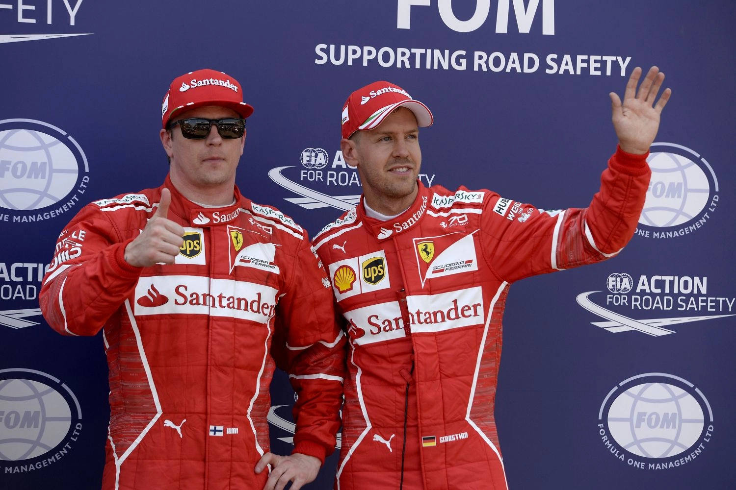 A pole with a taste of revenge for Vettel: reactions from the Top 3 qualifiers