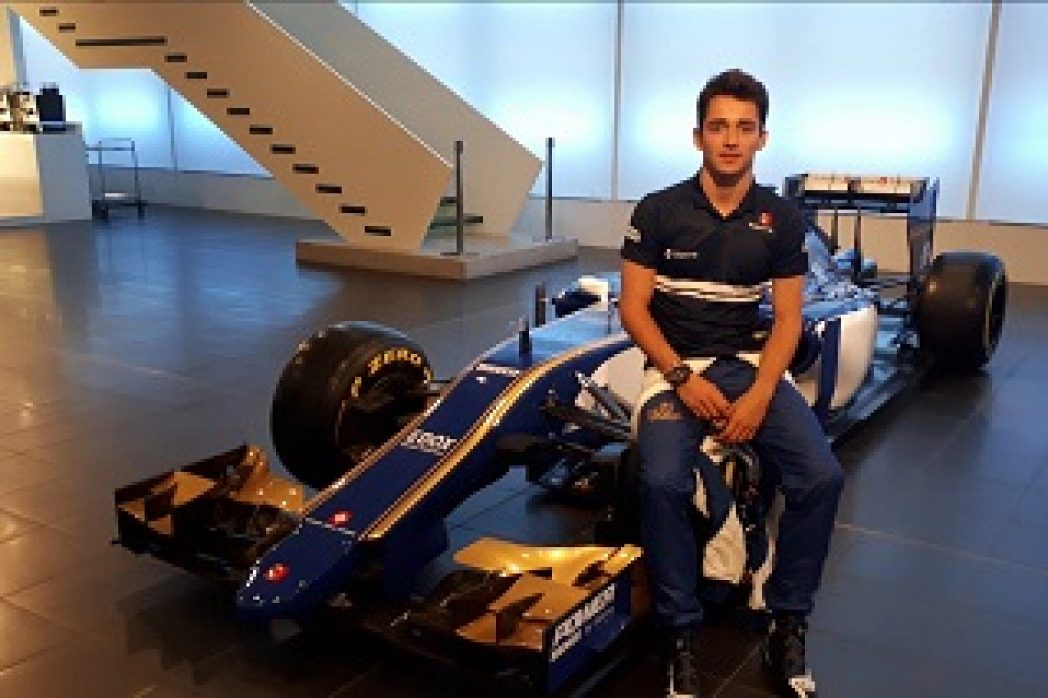 Charles Leclerc in the Sauber for four free practice sessions