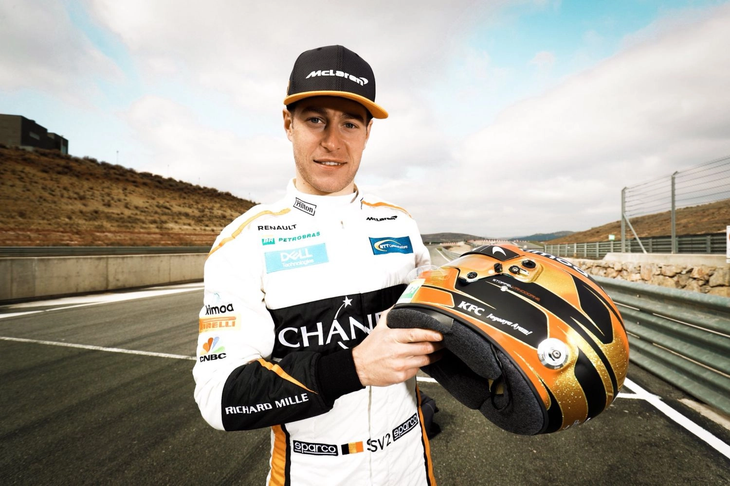 Stoffel Vandoorne sponsored by KFC