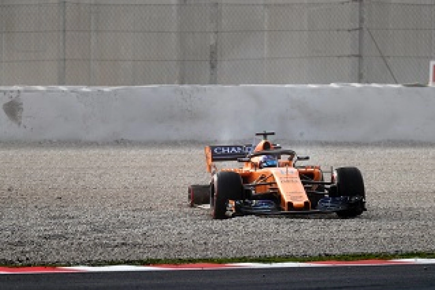 Barcelona Winter Testing – Day 1: Ricciardo on Top, Alonso in the Gravel!