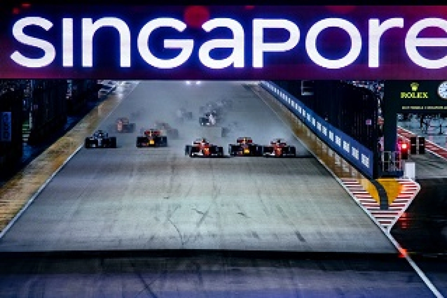 Singapore: The FIA does not designate any culprit in the start-line collision