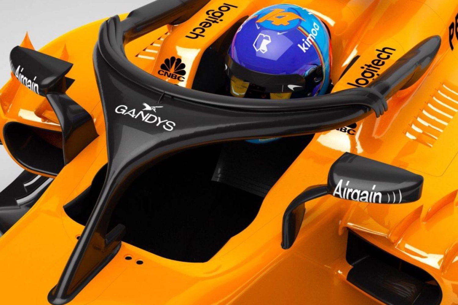 McLaren places a flip-flop brand on the Halo in Melbourne