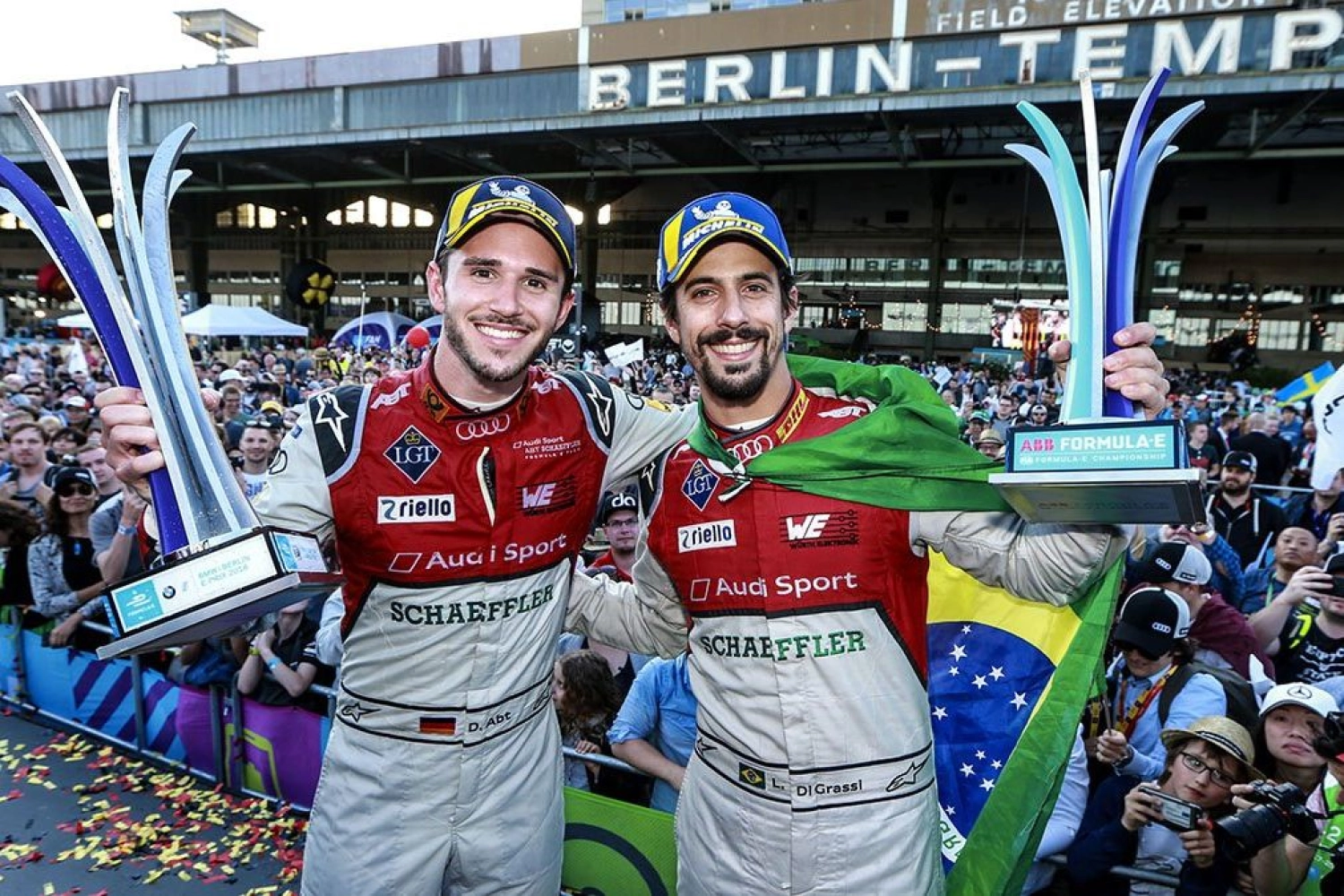 Review of the Berlin ePrix: Clean sweep for Daniel Abt and Audi at home