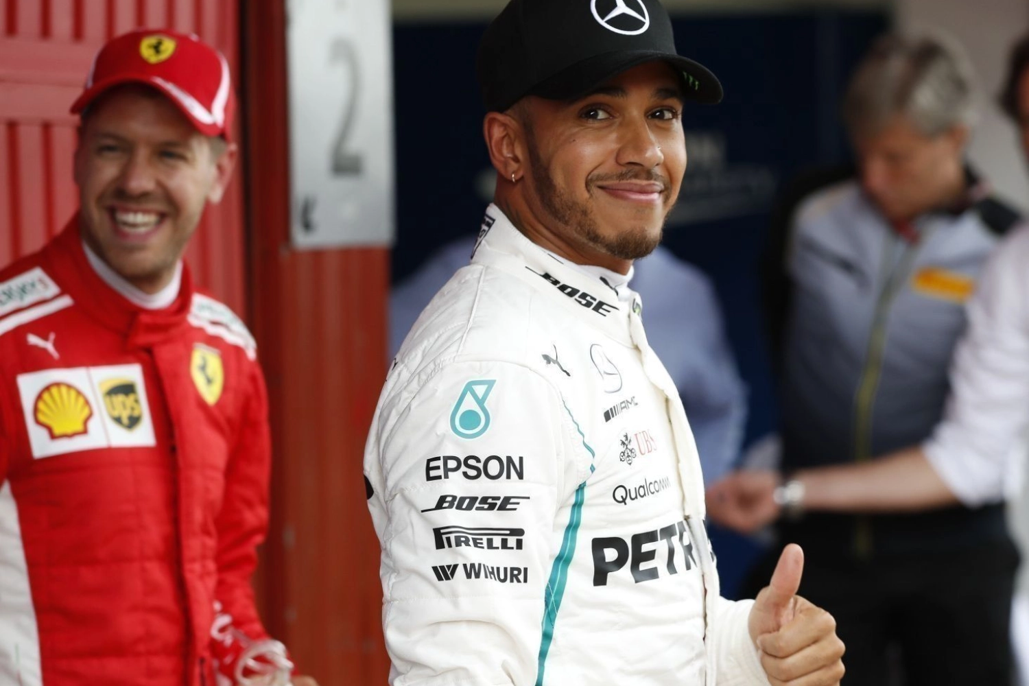 Vettel and Hamilton teammates, not necessarily a fiction?
