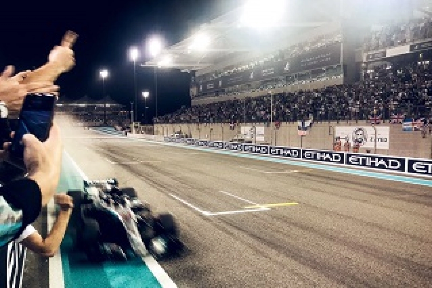 Like a festive atmosphere on the podium in Abu Dhabi: reactions from the Top 3