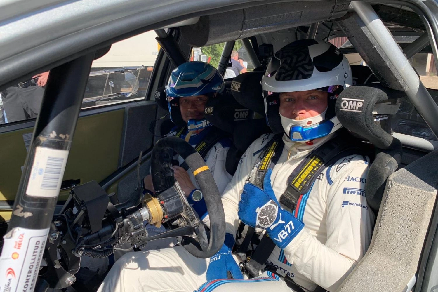 Valtteri Bottas very satisfied with his rally test at Toyota