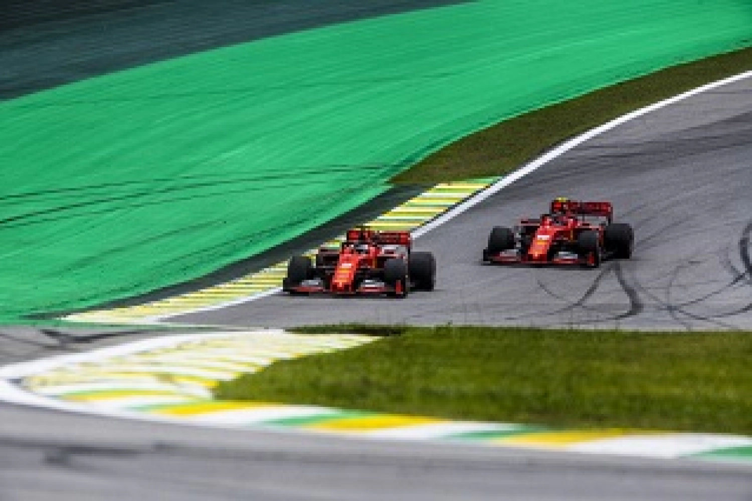 FIAsco in Sao Paulo for Ferrari: Vettel and Leclerc opt for calm