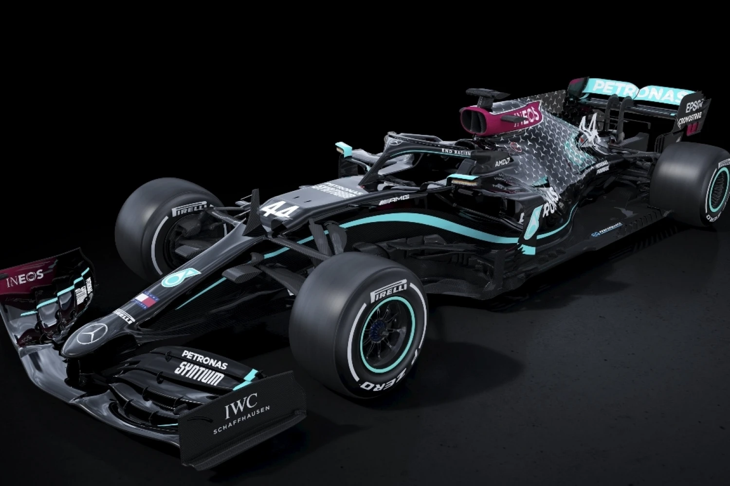 Mercedes unveils a new livery for 2020