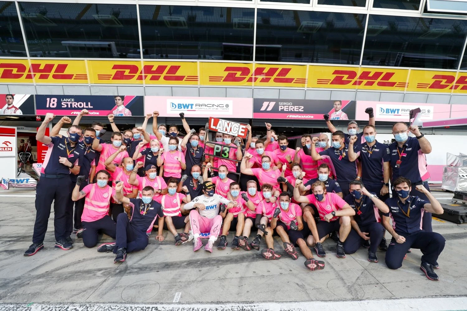 Racing Point does indeed lose 15 points in the Constructors’ Championship