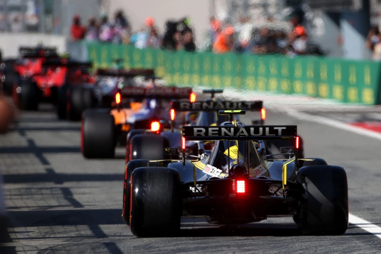 Sainz, Stroll and Hülkenberg reprimanded by the FIA following the Q3 incident