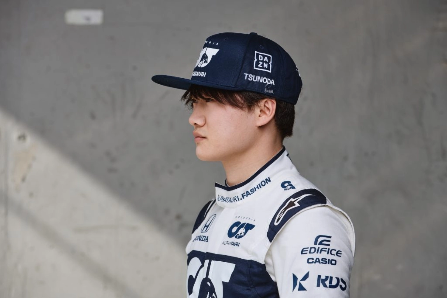 Yuki Tsunoda becomes ambassador for DAZN, the Netflix of sports