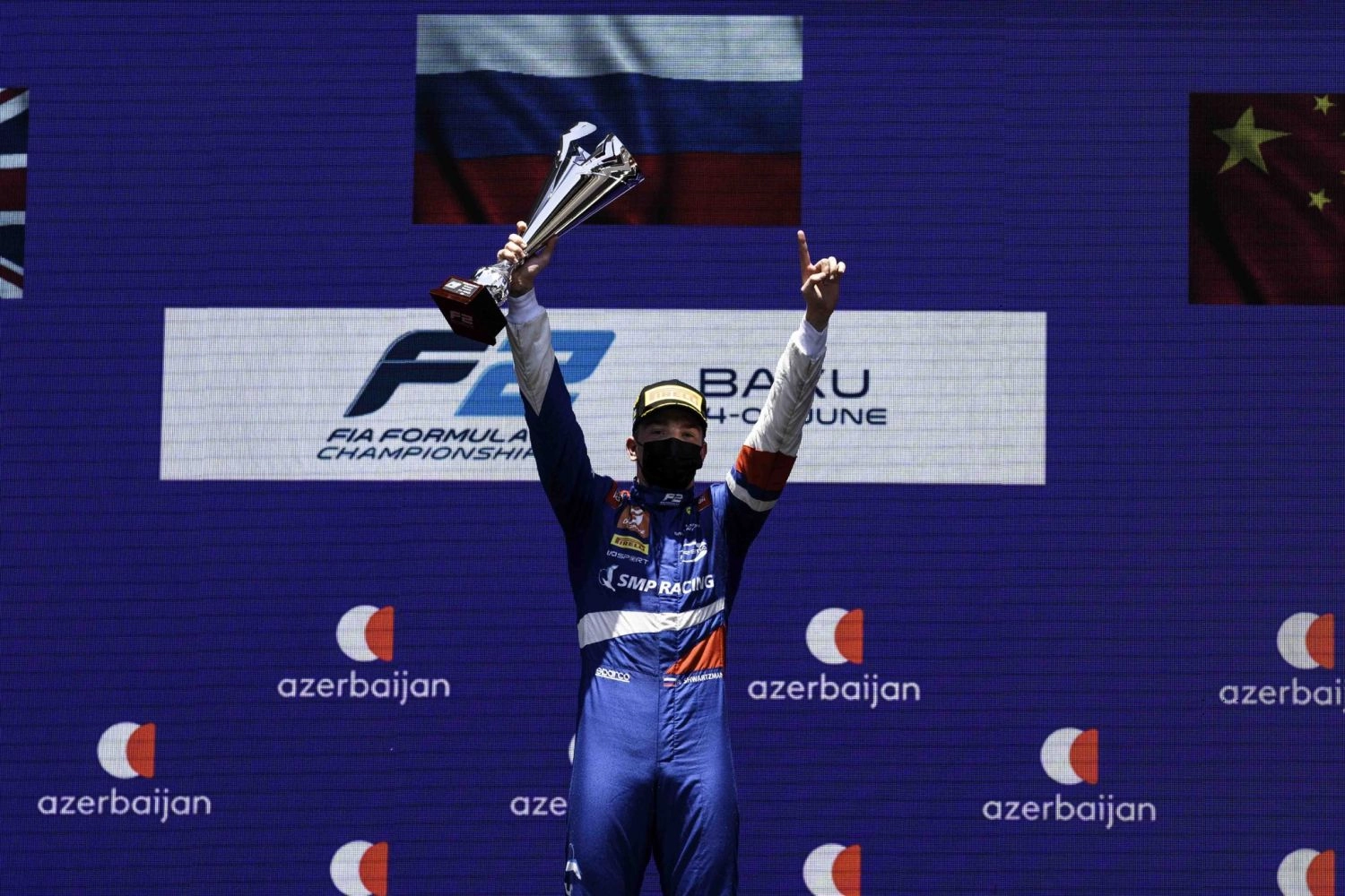 Azerbaijan Grand Prix F2: Robert Shwartzman winner of Sprint Race 1