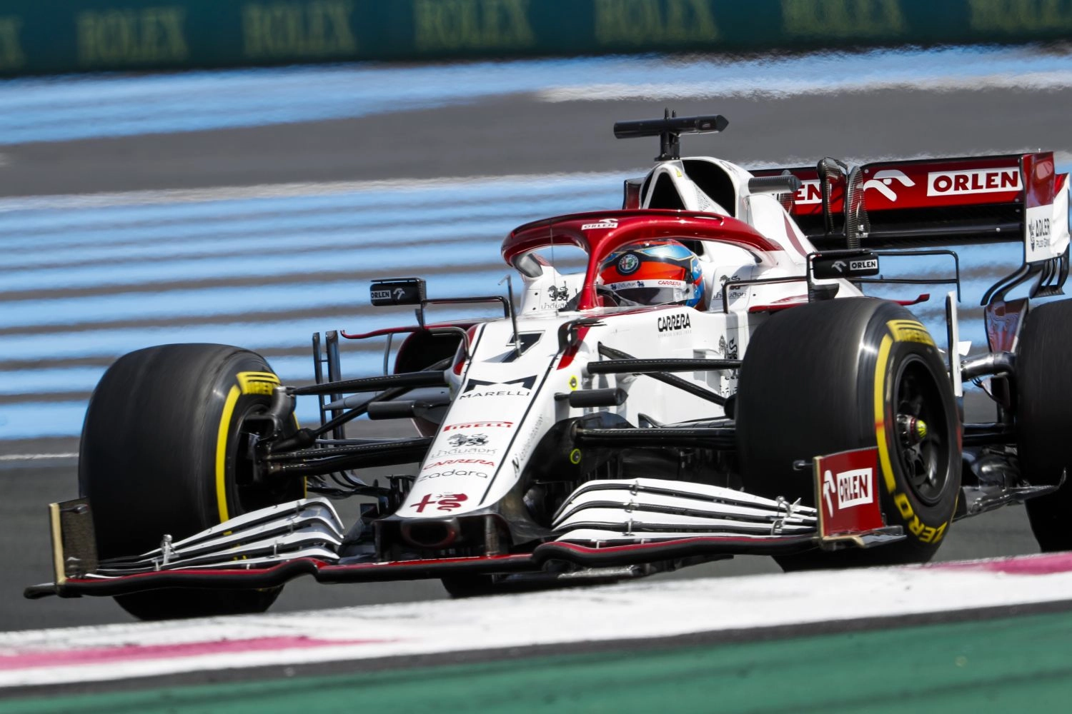 Räikkönen caught speeding in the pits at Le Castellet