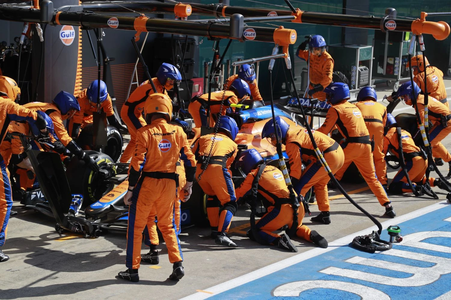 Norris thinks he could have played the podium at Silverstone