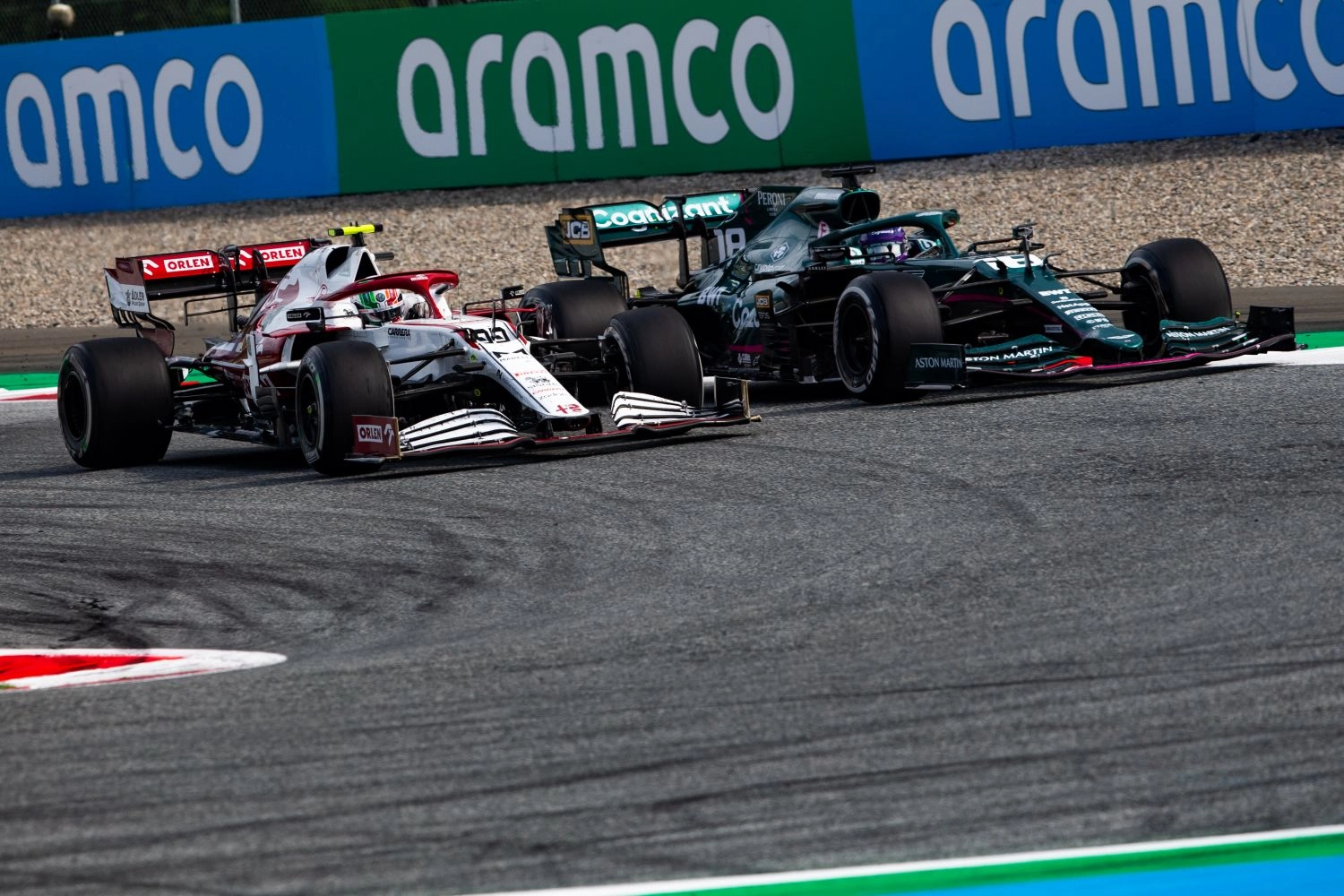 The new Pirelli tires adopted for the remainder of the season