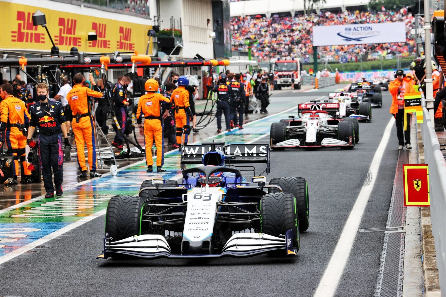 And if Hamilton had gone to the pit stops?