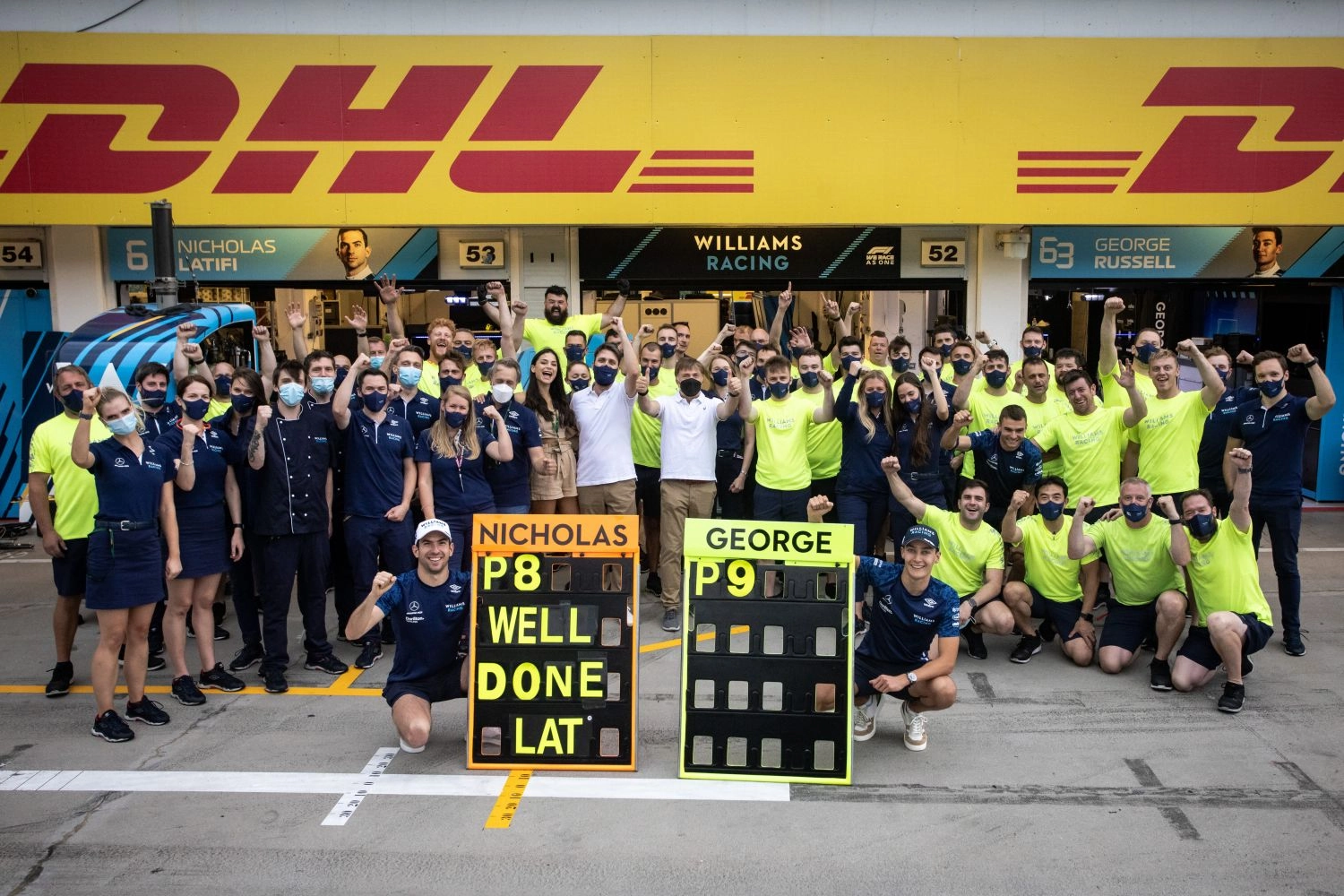 The touching image of the Hungarian Grand Prix