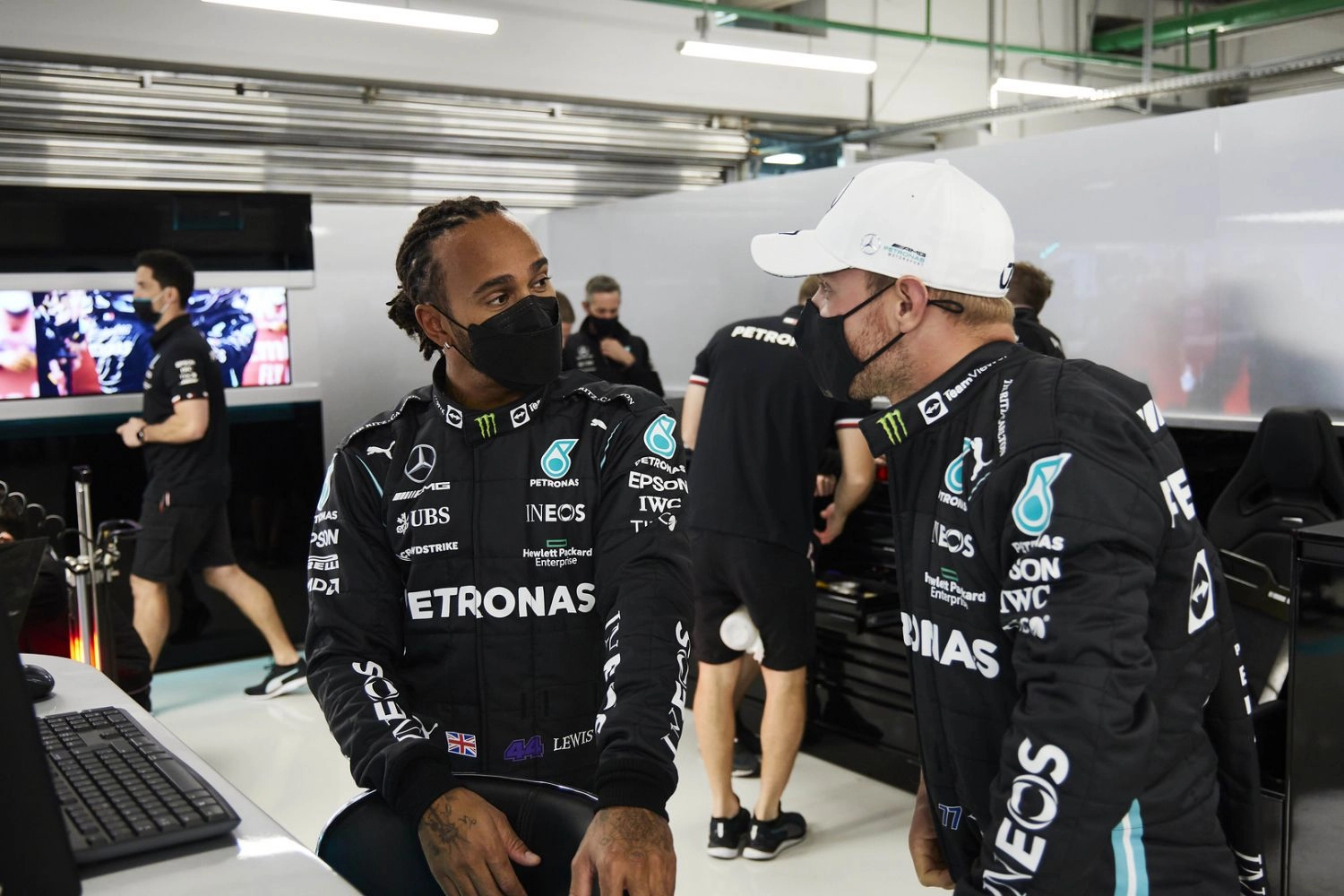 Valtteri Bottas will also start from the back of the grid